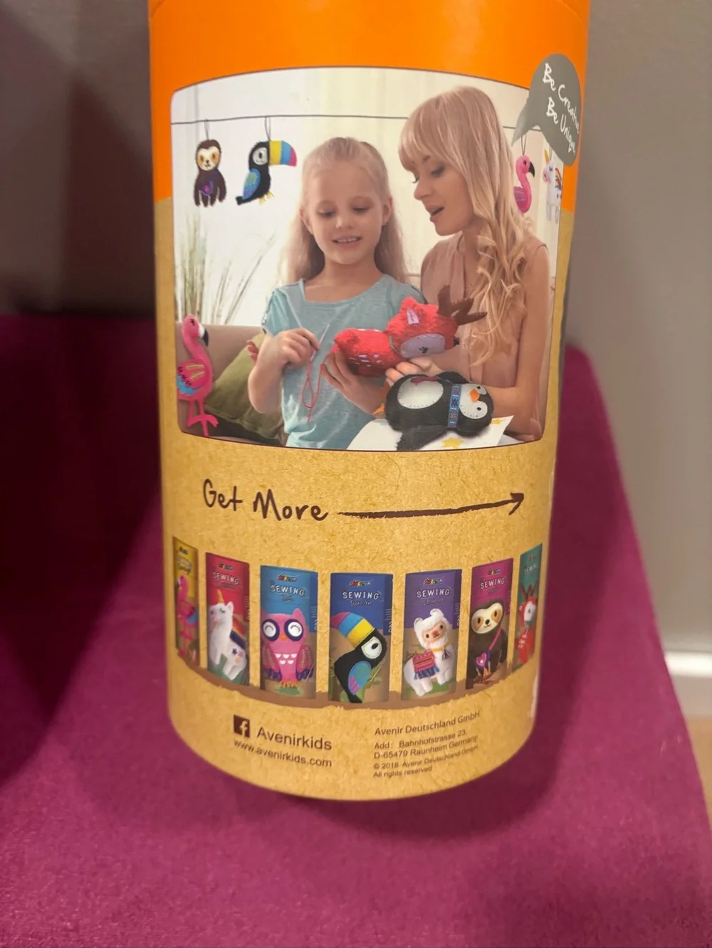 Avenir DIY Sew My first doll kits (x3)